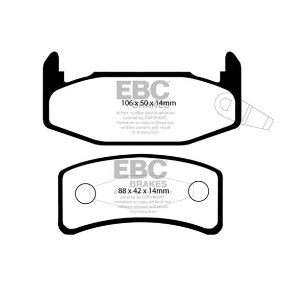 EBC Ultimax OEM Replacement Brake Pads (UD377)-4