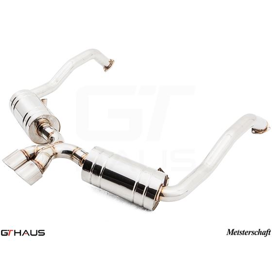 GTHAUS GT Racing Exhaust- Stainless- PO0111202-4