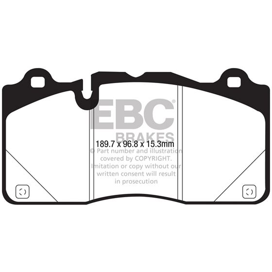 EBC Ultimax OEM Replacement Brake Pads (UD1835)-4
