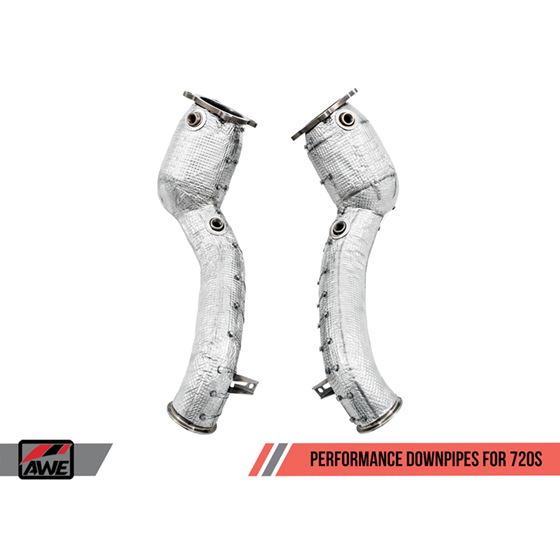 AWE Performance Downpipes for McLaren 720S (HJS-2