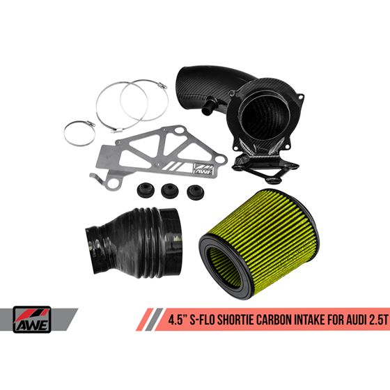 AWE 4.5" S-FLO Shortie Carbon Intake for A-2