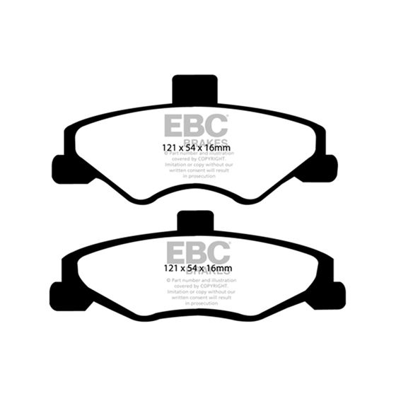 EBC Ultimax OEM Replacement Brake Pads (UD750)-4