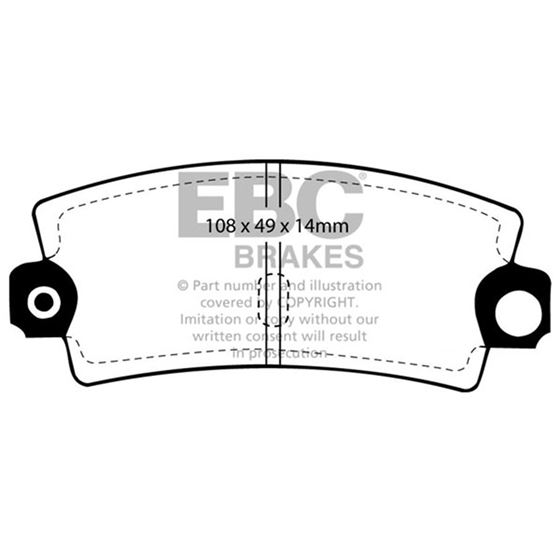 EBC Yellowstuff Street And Track Brake Pads (DP-4