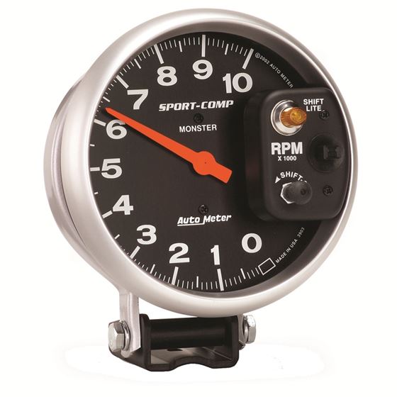 AutoMeter Sport-Comp 5 inch 10,000 RPM Pedestal-2