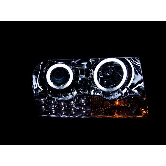 ANZO 2005-2010 Chrysler 300 Projector Headlights-2