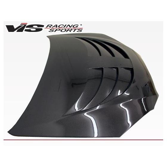 VIS Racing Pro Line Style Black Carbon Fiber Hoo-2