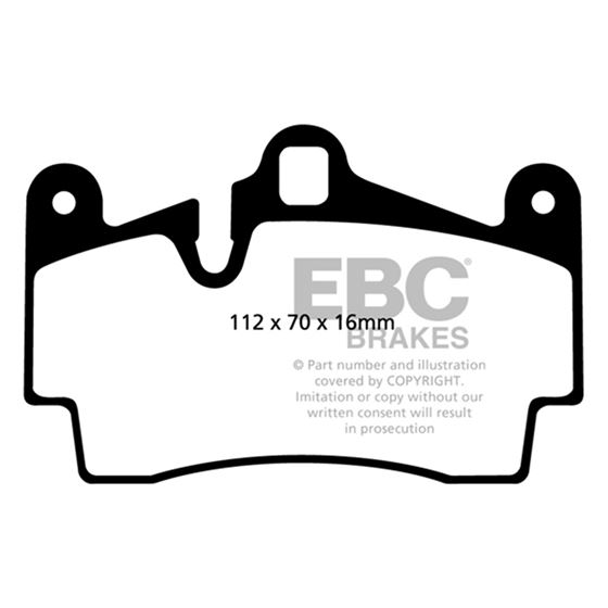 EBC Bluestuff NDX Full Race Brake Pads (DP51474-4