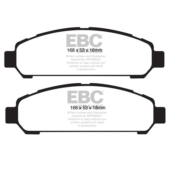 EBC Ultimax OEM Replacement Brake Pads (UD1401)-4