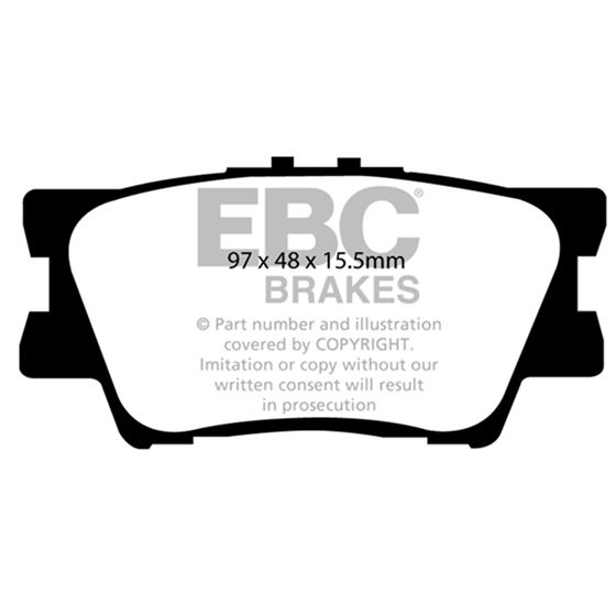 EBC Ultimax OEM Replacement Brake Pads (UD1212)-4