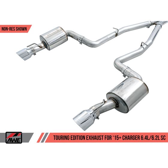 AWE Touring Edition Exhaust for 15+ Charger 6.4-4