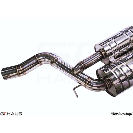 GTHAUS GT Racing Exhaust- Stainless- BM1711216-2