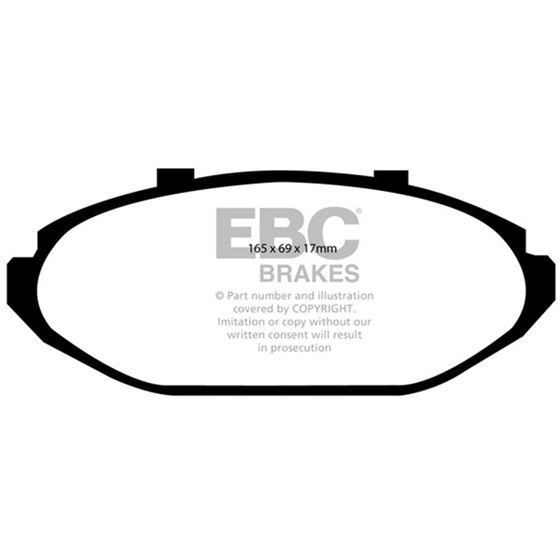 EBC Ultimax OEM Replacement Brake Pads (UD748)-4