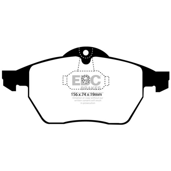 EBC Ultimax OEM Replacement Brake Pads (UD736)-4