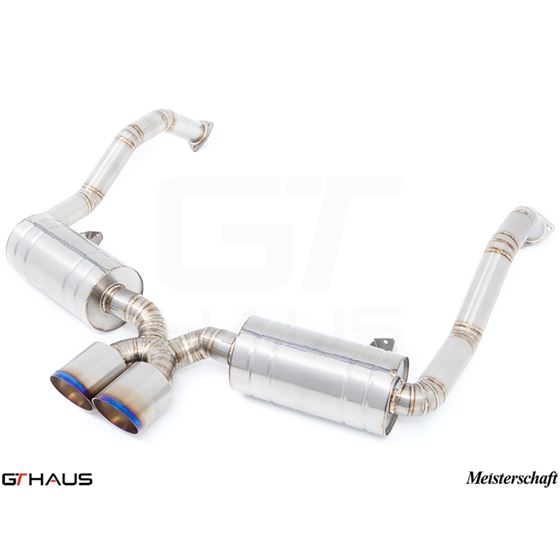 GTHAUS GT Racing Exhaust- Titanium- PO0412203-4