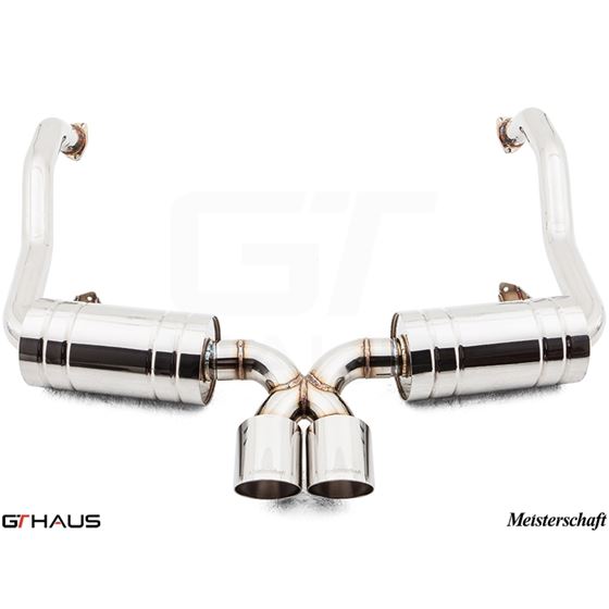 GTHAUS GT Racing Exhaust- Stainless- PO0211203-2