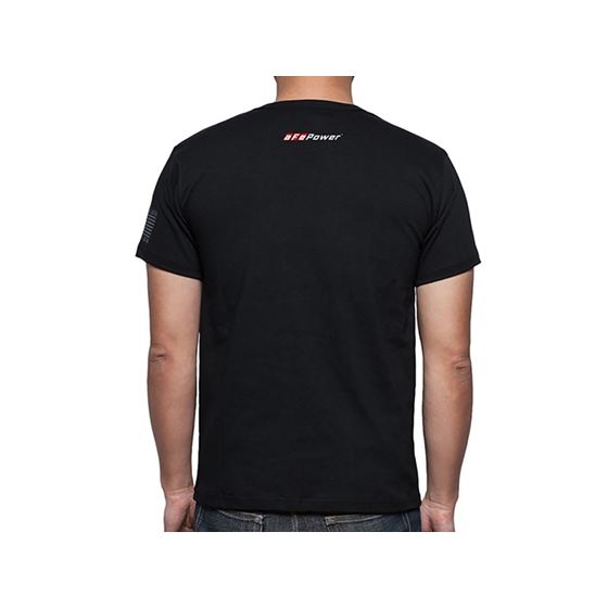 aFe Motorsport Mens T-Shirt Black (2XL) (40-3044-2