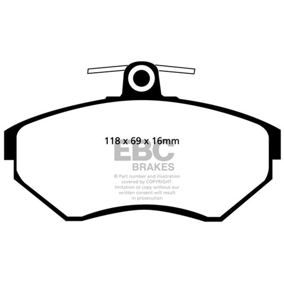 EBC Ultimax OEM Replacement Brake Pads (UD704)-4