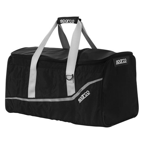 Sparco Tour Duffel Bag, Black/Silver (016439NRSI-2