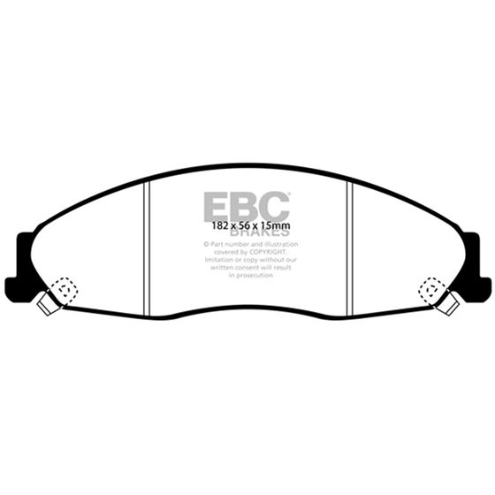 EBC Ultimax OEM Replacement Brake Pads (UD921)-4