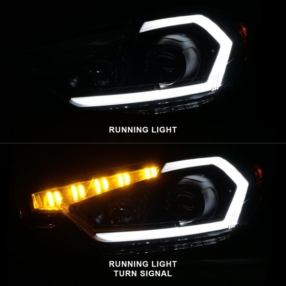 Anzo Projector Headlight Set for 2014-2016 Kia F-2