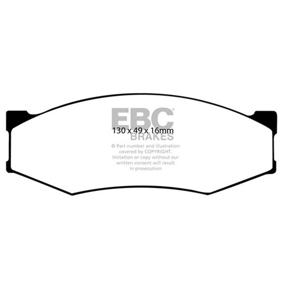 EBC Ultimax OEM Replacement Brake Pads (UD266)-4