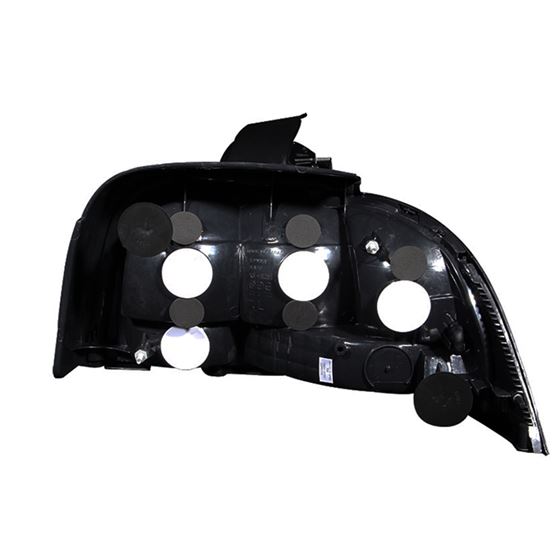 ANZO 1994-1998 Ford Mustang Taillights Black (22-2