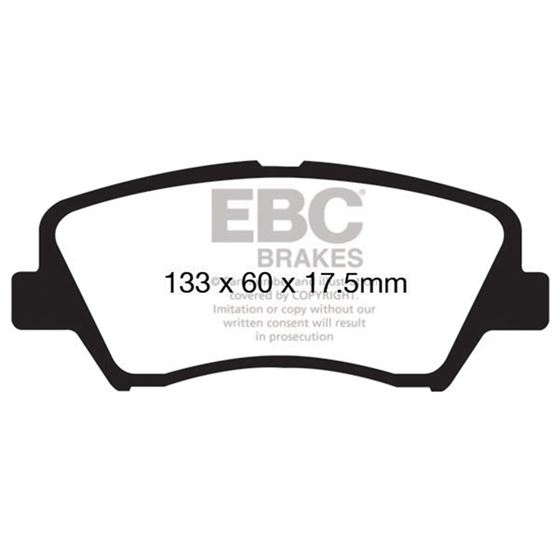 EBC Ultimax OEM Replacement Brake Pads (UD1543)-4