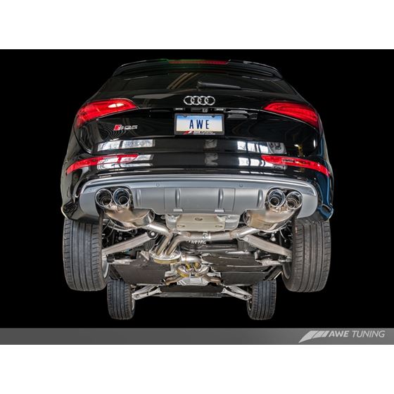 AWE Touring Edition Exhaust for 8R SQ5 - Quad O-4