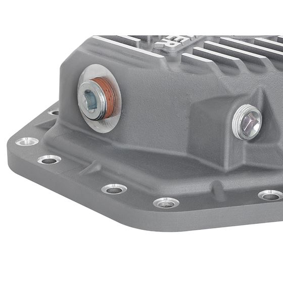 aFe Street Series Rear Differential Cover Raw w/-2