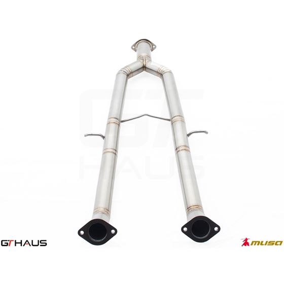 GTHAUS Straight Cat-Back Mid Pipe Section (Ti)-4
