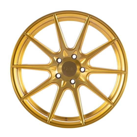 F1R F101 18x8.5 - Brushed Gold Wheel-2