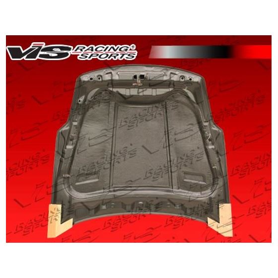 VIS Racing R35 Style Black Carbon Fiber Hood-2