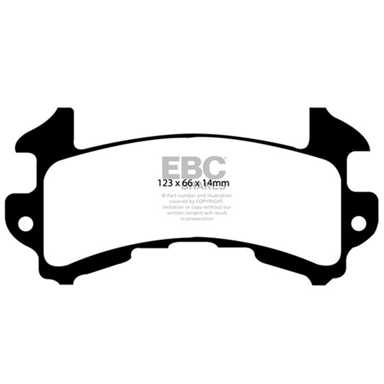 EBC Ultimax OEM Replacement Brake Pads (UD154)-4