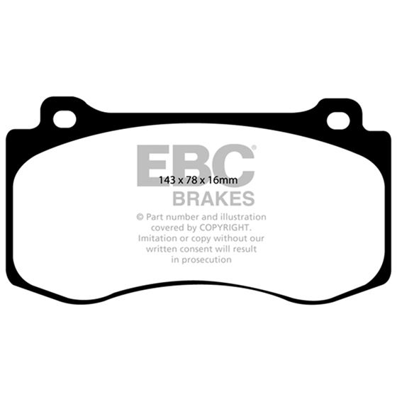 EBC Truck/SUV Extra Duty Brake Pads (ED91764)-4