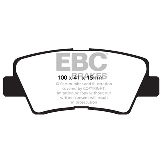 EBC Ultimax OEM Replacement Brake Pads (UD1313)-4