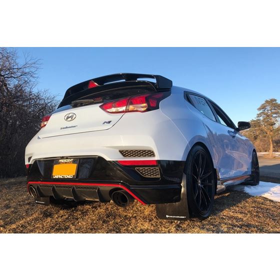 Rally Armor Red Mud Flap/Black Logo for 2019-202-2