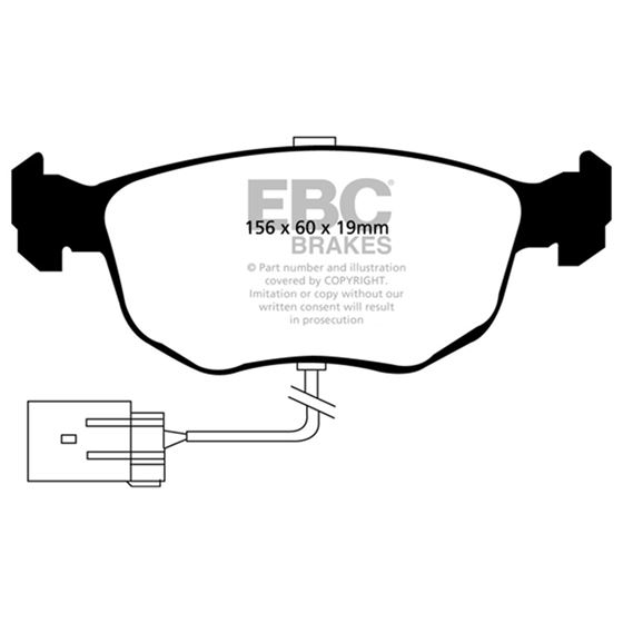 EBC Yellowstuff Street And Track Brake Pads (DP-4