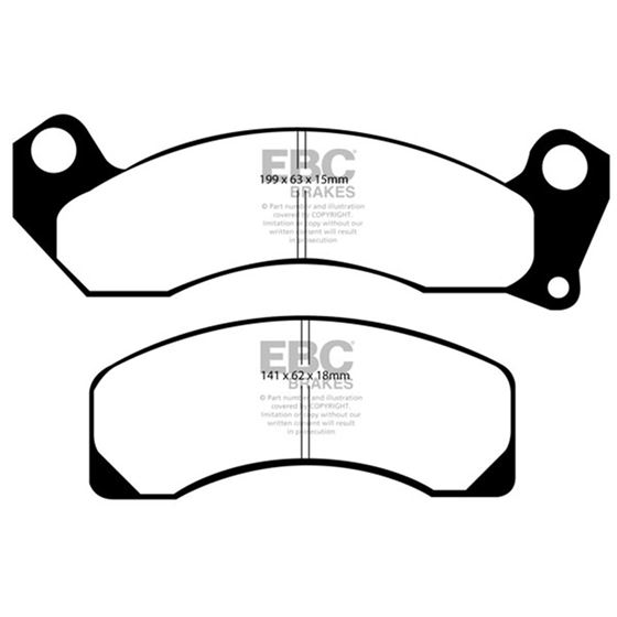 EBC Ultimax OEM Replacement Brake Pads (UD200)-4