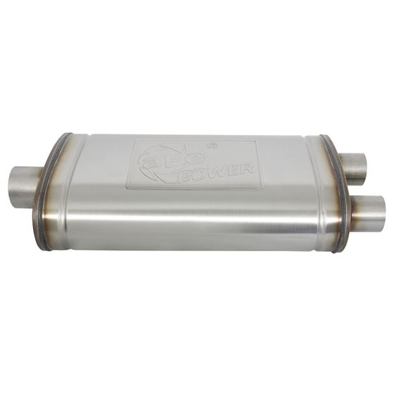 aFe MACH Force-Xp 409 Stainless Steel Muffler (4-2