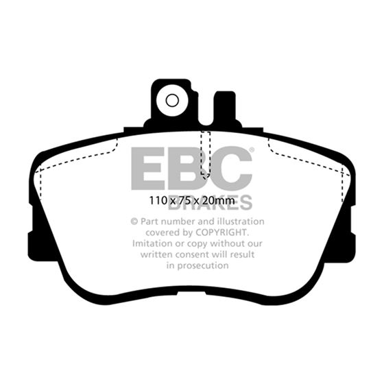 EBC Ultimax OEM Replacement Brake Pads (UD645)-4
