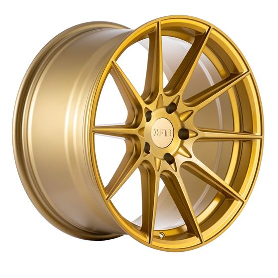 F1R F101 18x9.5 - Brushed Gold Wheel-4