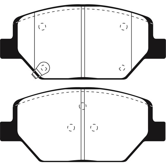 EBC 6000 Series Greenstuff Truck/SUV Brakes Dis-4