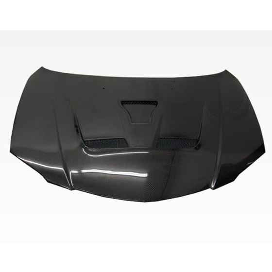 VIS Racing Fuzion Style Black Carbon Fiber Hood-2