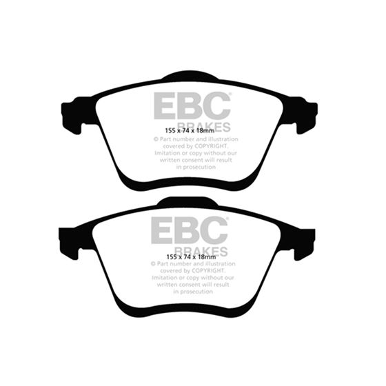 EBC Ultimax OEM Replacement Brake Pads (UD1186)-4