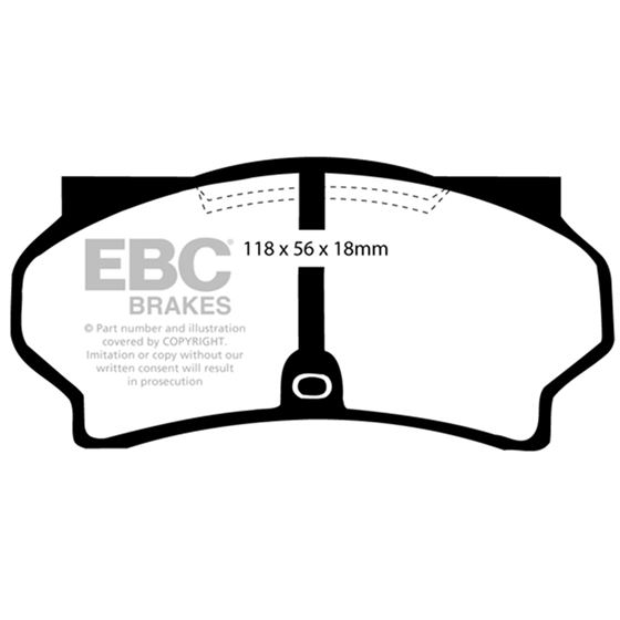 EBC Ultimax OEM Replacement Brake Pads (UD9181)-4