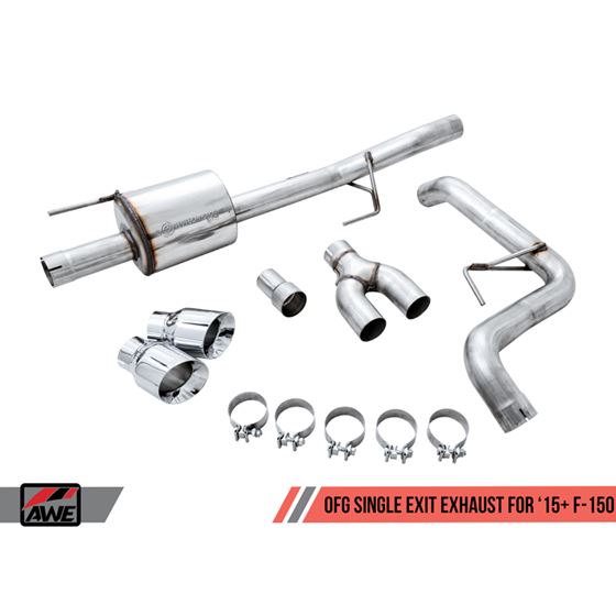 AWE 0FG Single Exit Exhaust for '15-'20-4
