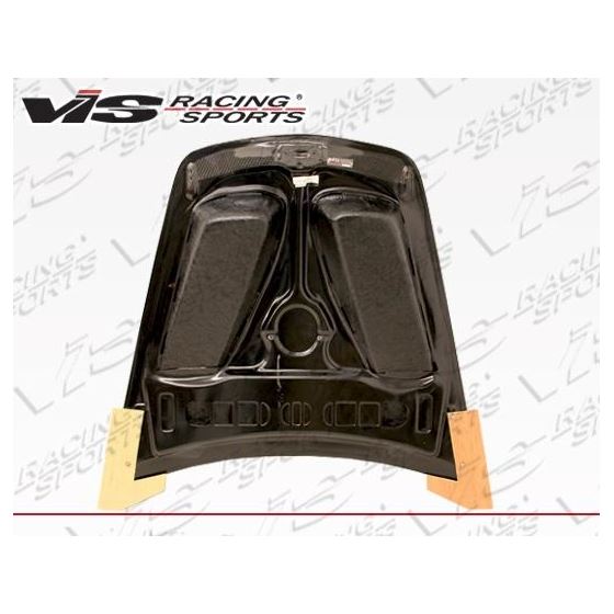 VIS Racing GT Style Black Carbon Fiber Hood-4