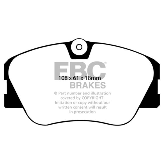 EBC Ultimax OEM Replacement Brake Pads (UD423)-4