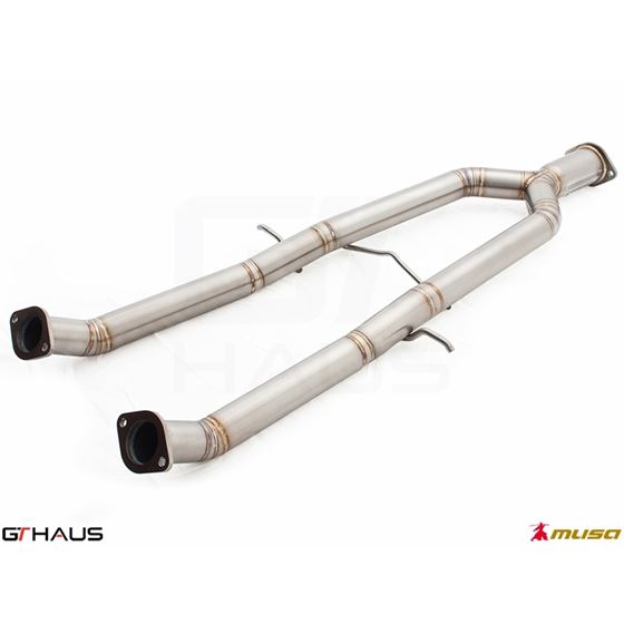 GTHAUS Straight Cat-Back Mid Pipe Section- Titan-2