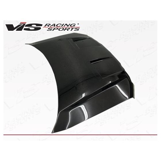 VIS Racing DS Style Black Carbon Fiber Hood-2